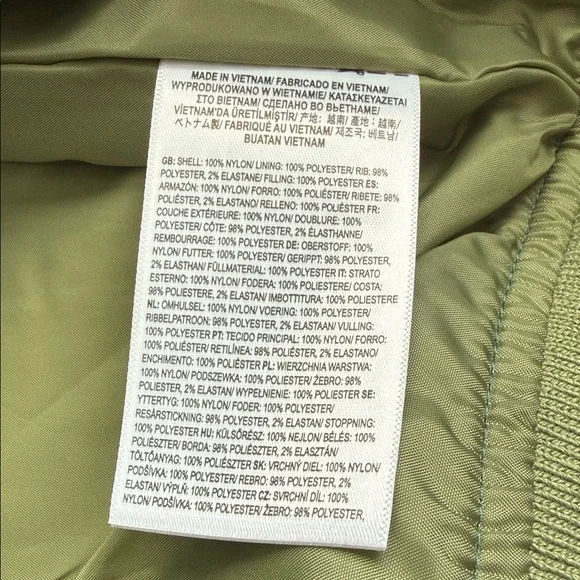 Vans Copley Bomber Jacket Sz XL - Picture 4 of 8